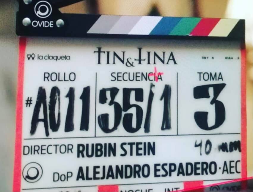 Y empezamos en NOIDENTITY en el rodaje de la película “Tin & Tina”. Enhorabu