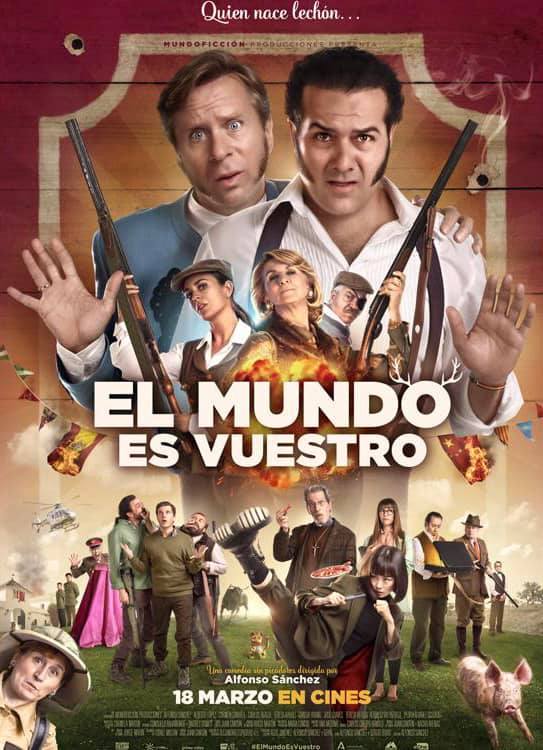 Presentamos el cartel de la película “El mundo es vuestro” de Alfonso Sánchez y
